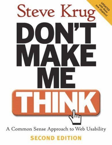 Cover of Don't Make Me Think